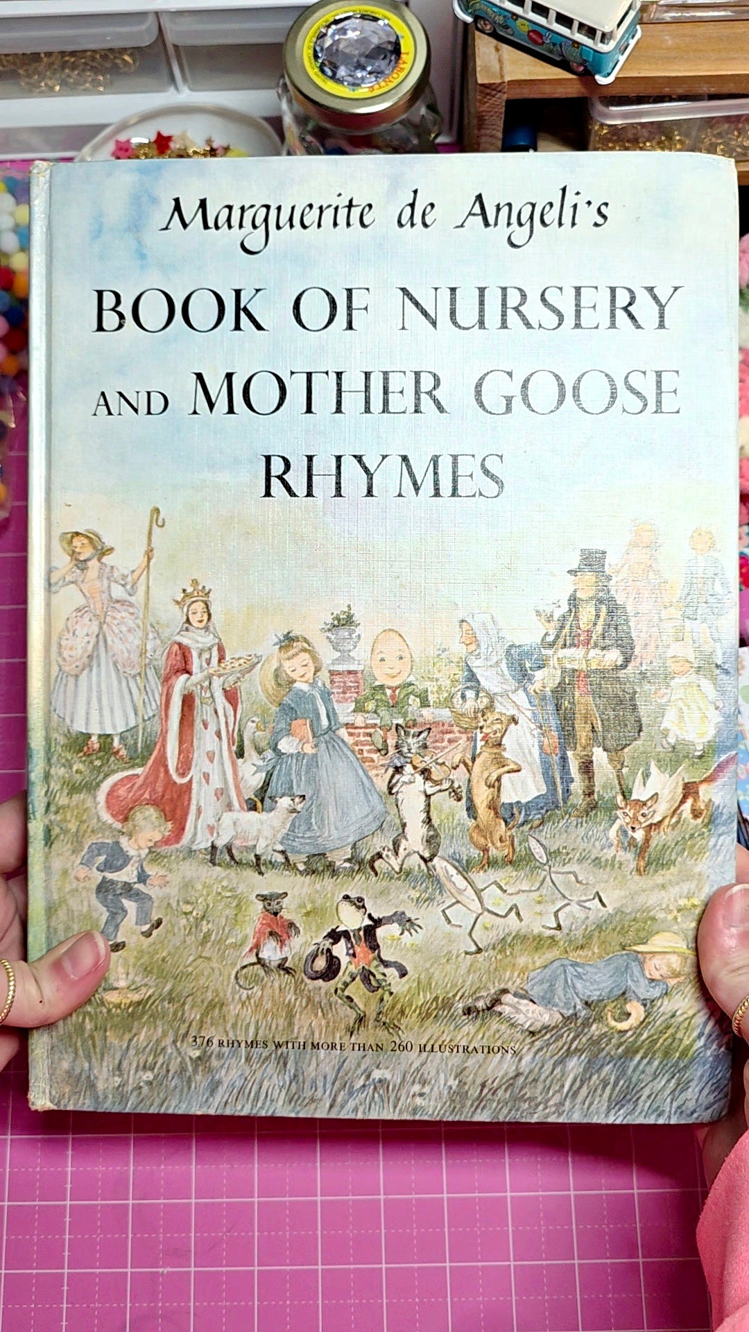 book of nursery and mother goose rhymes book