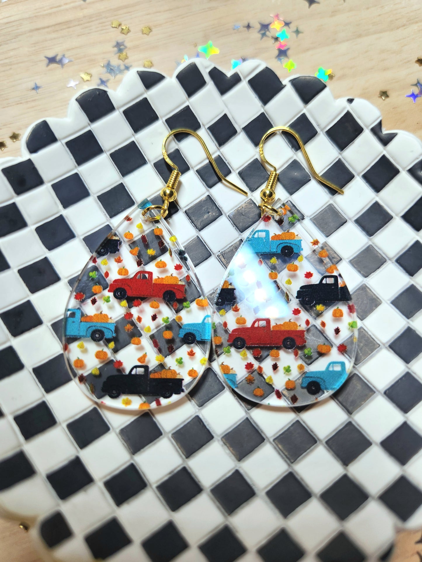 truck earrings