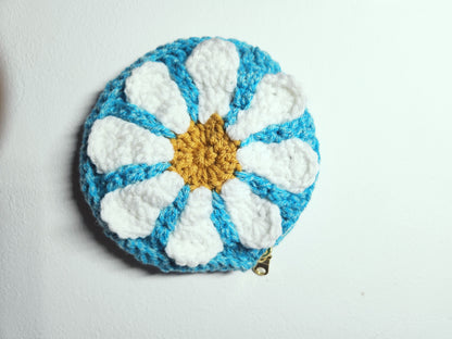 daisy zipper pouch