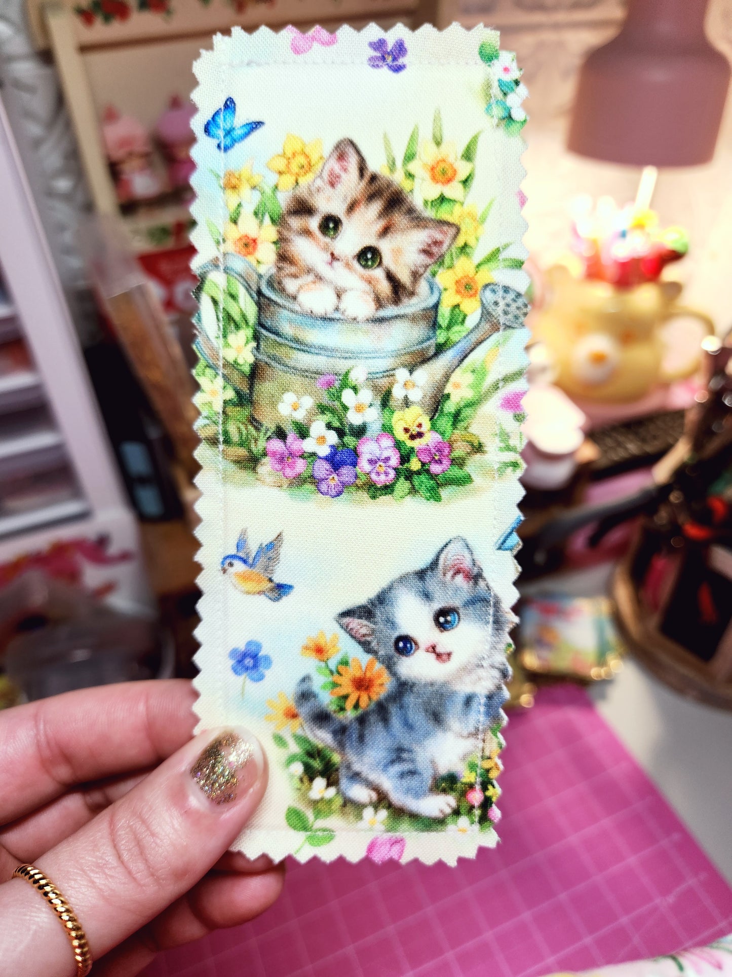cloth bookmarks