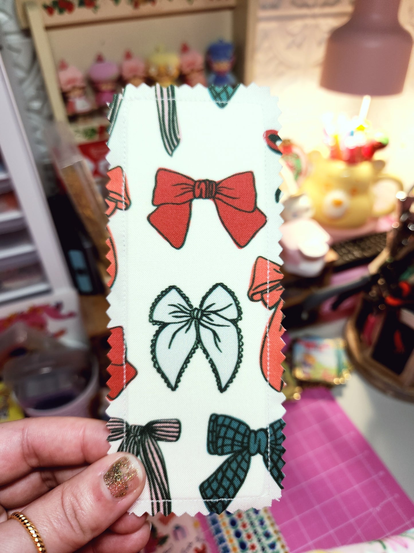 cloth bookmarks