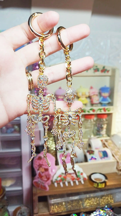 skeleton keychains