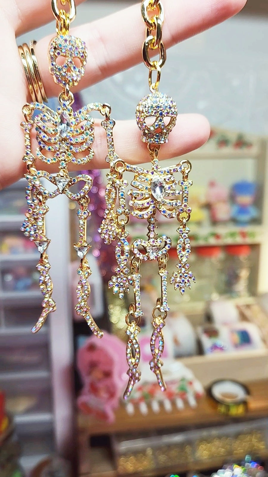 skeleton keychains