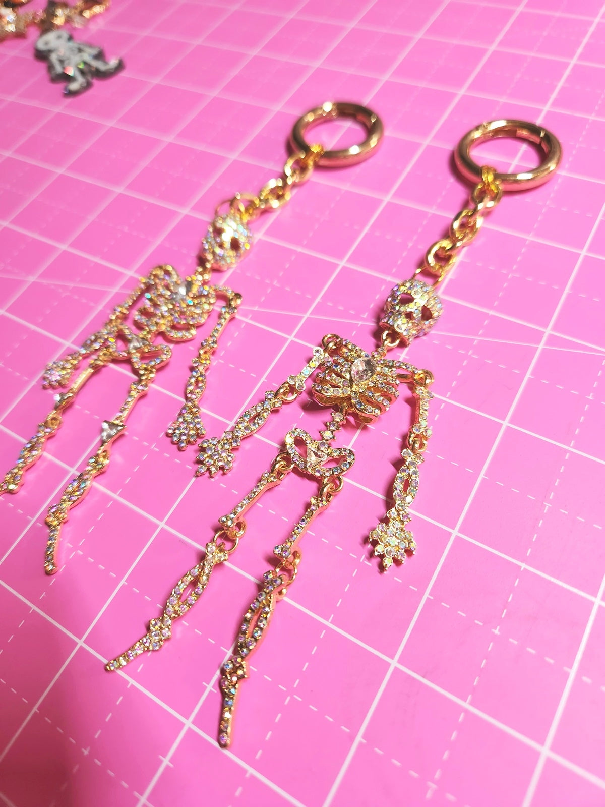 skeleton keychains