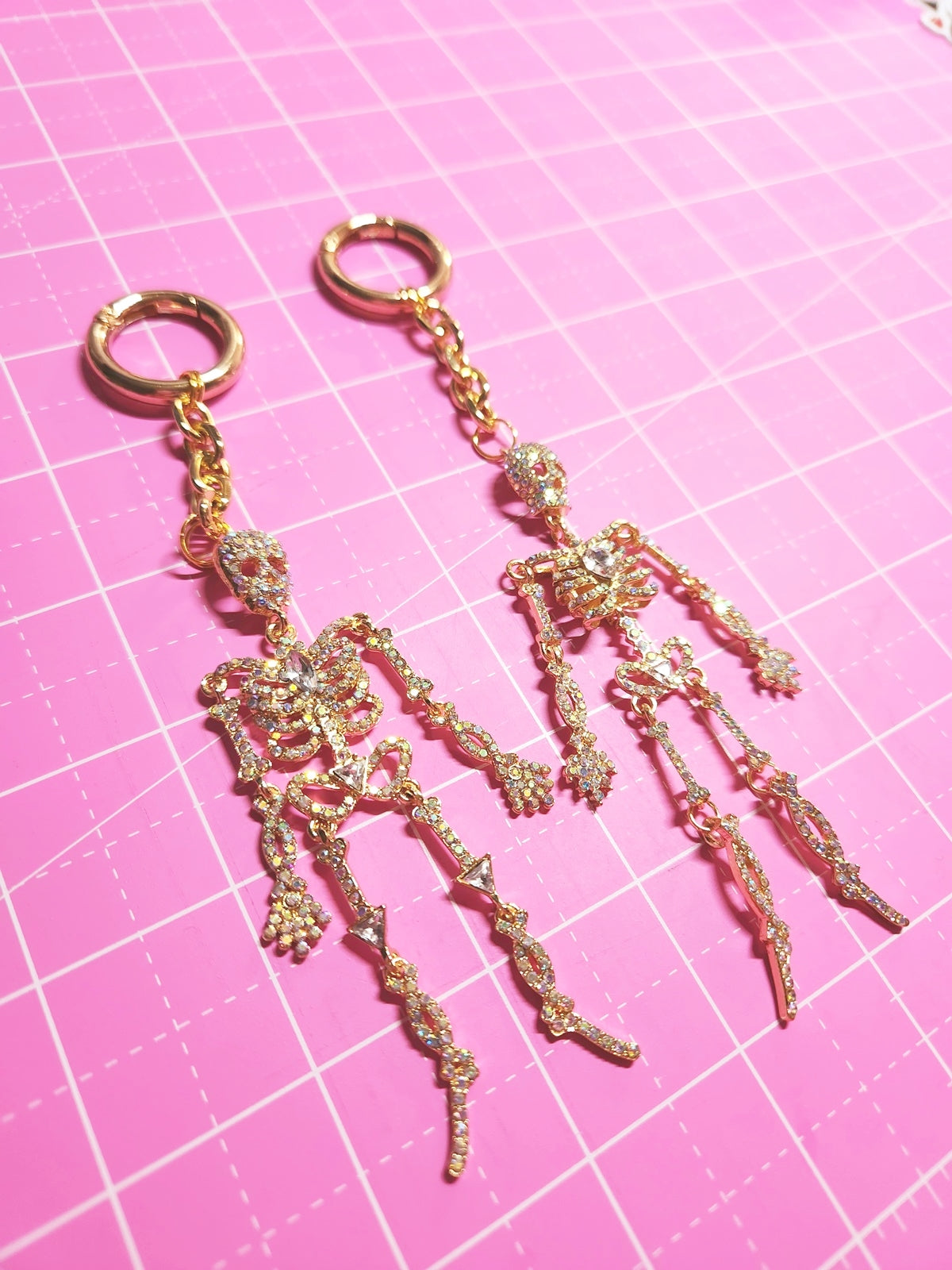 skeleton keychains