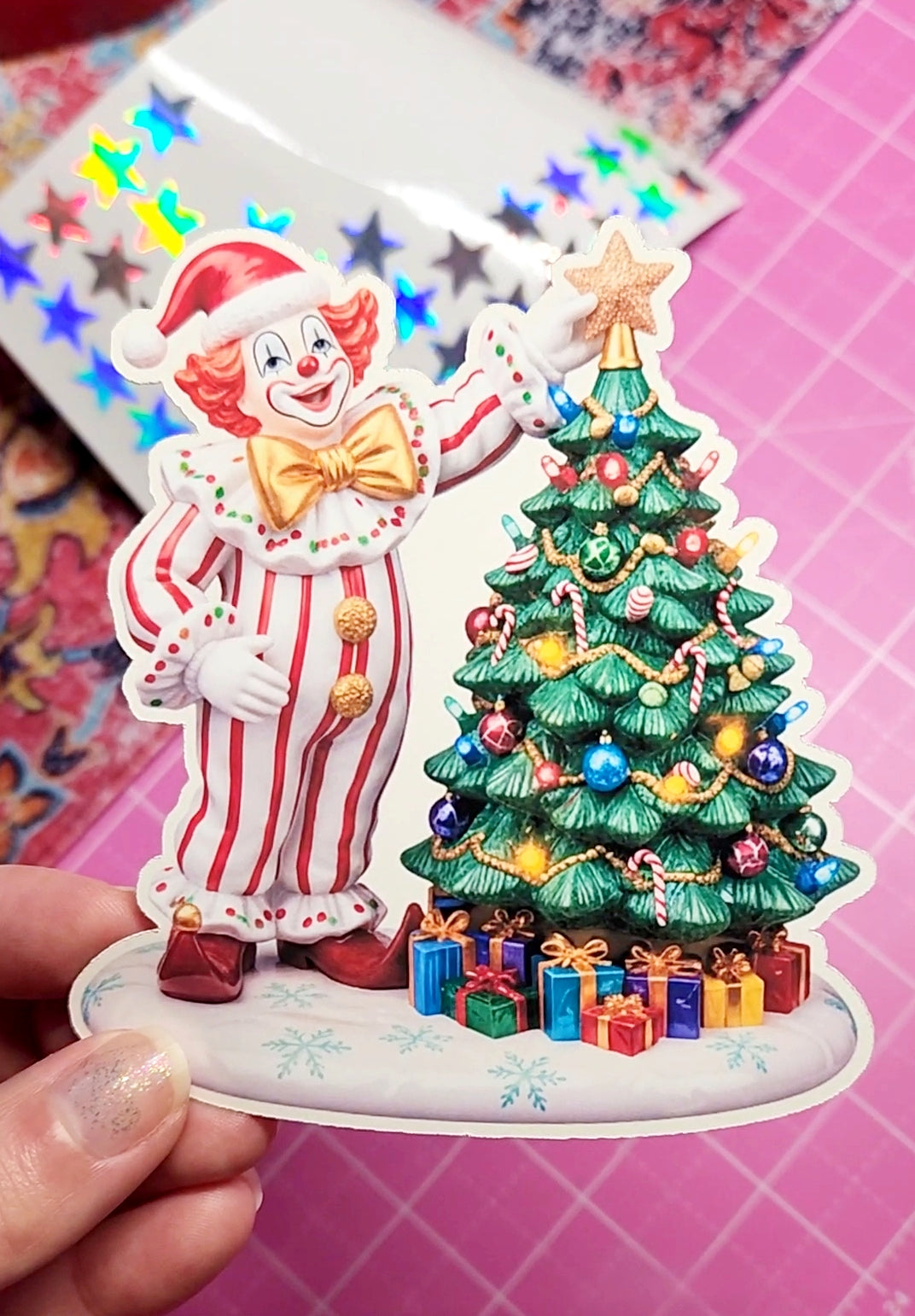 Christmas Figurine Stickers