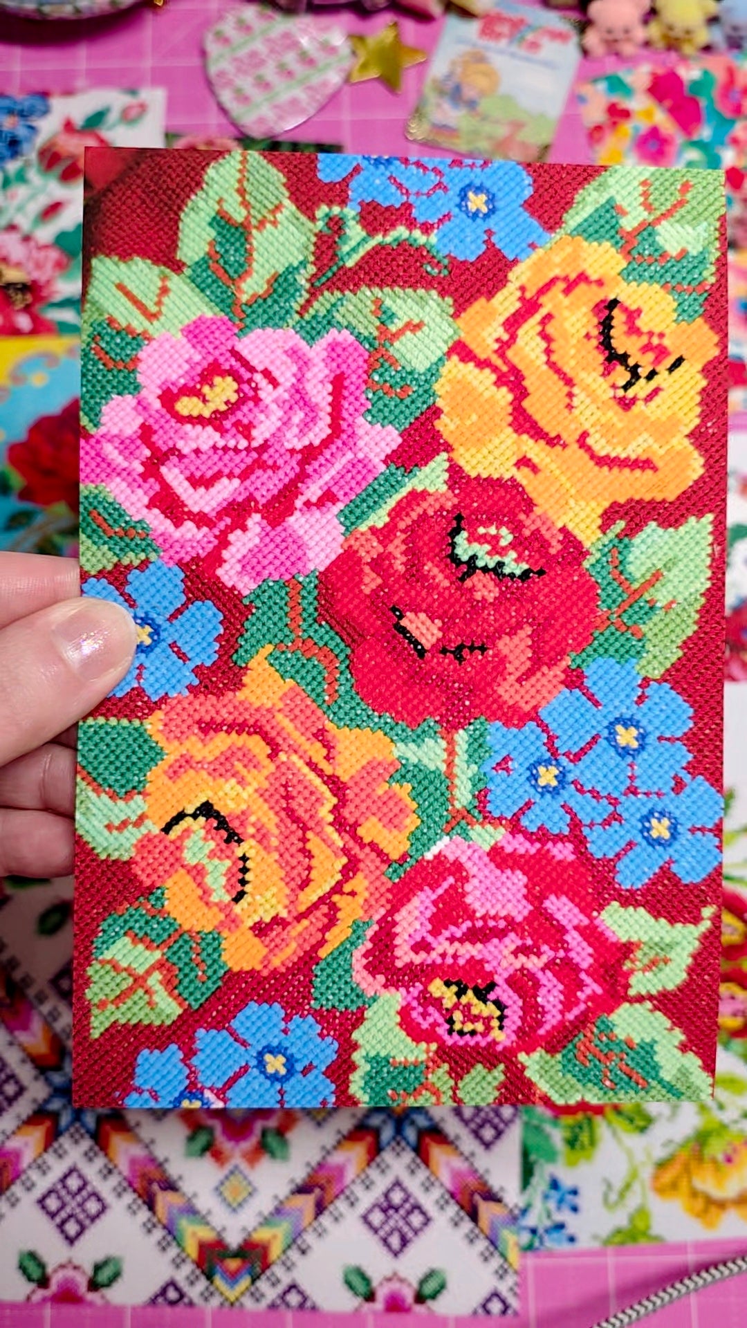 floral sticker