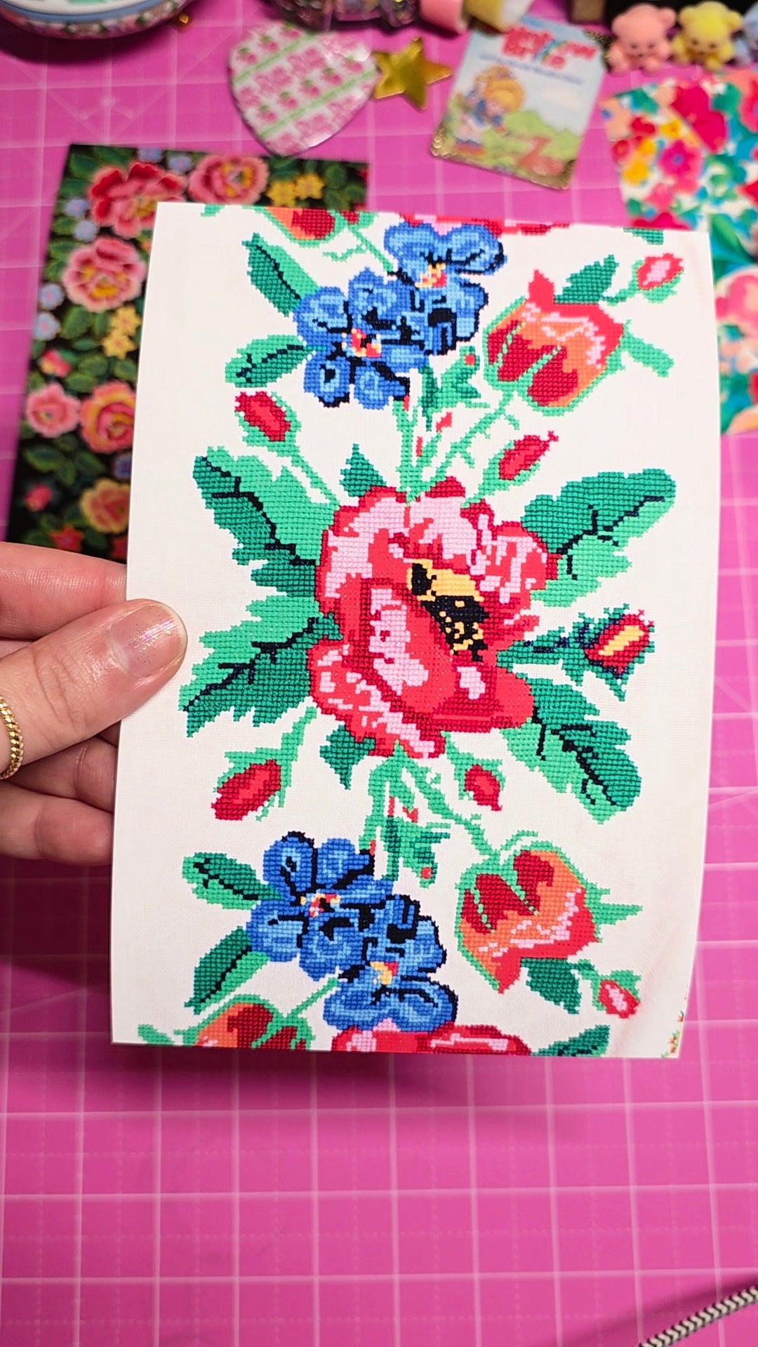 floral sticker