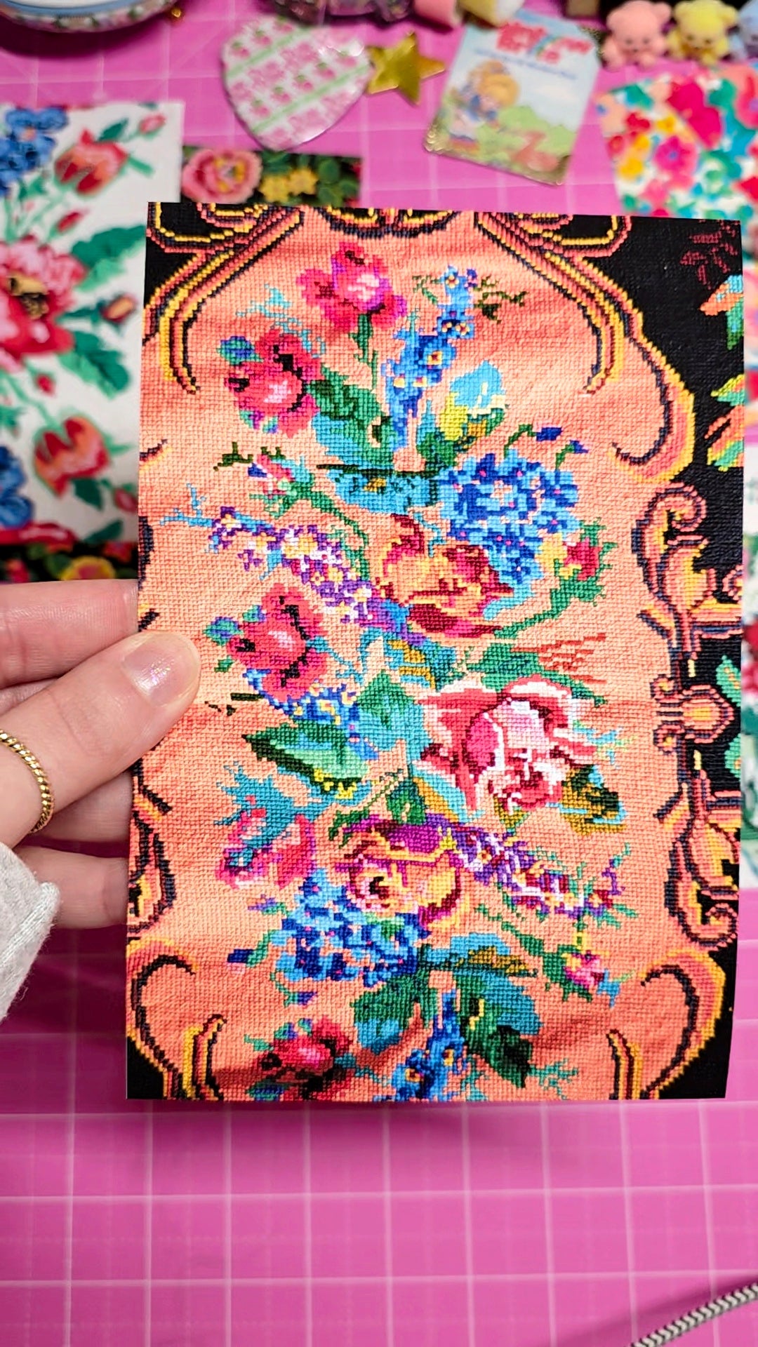 floral sticker