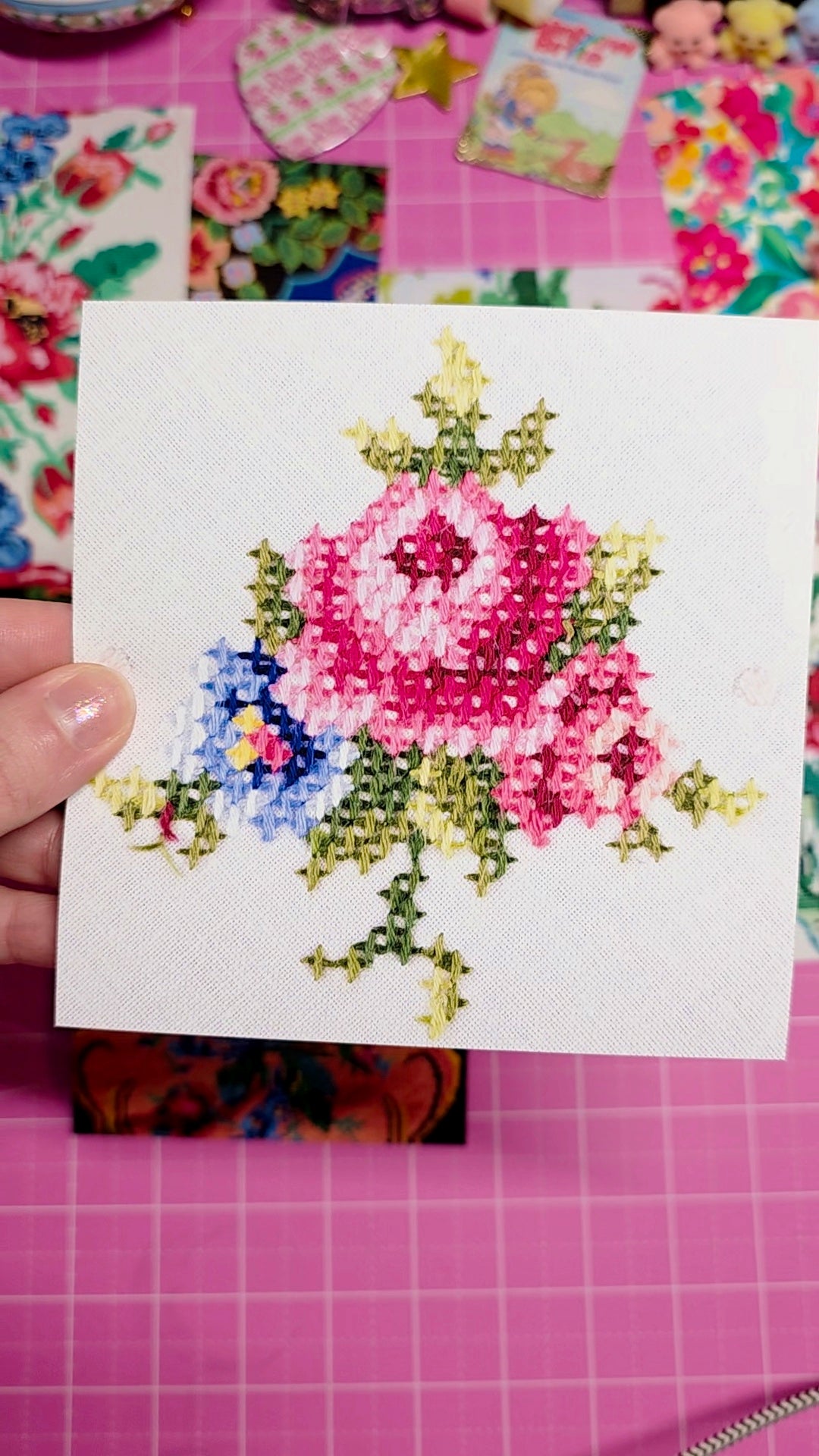 floral sticker