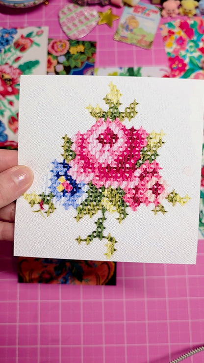 floral sticker