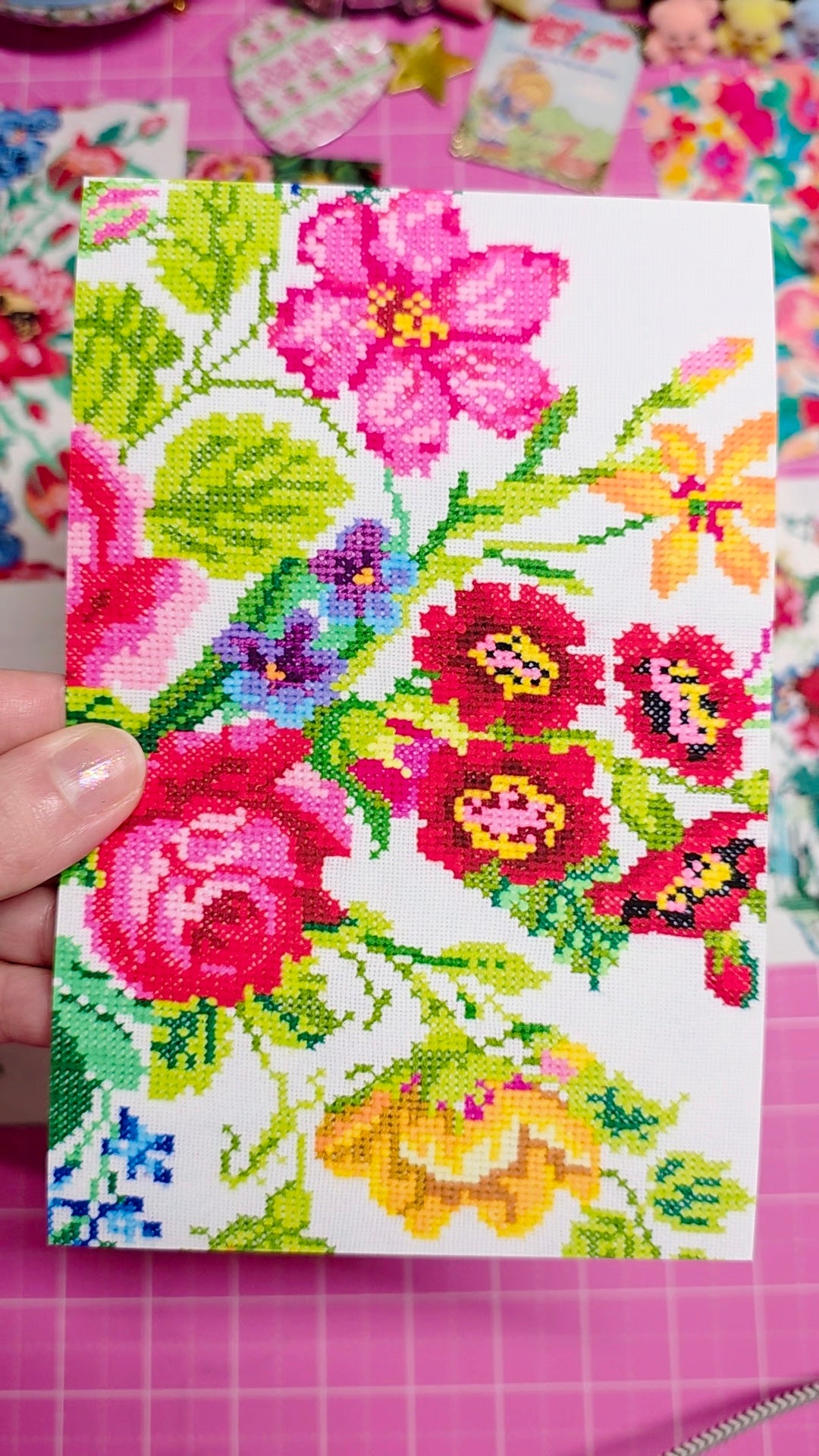 floral sticker