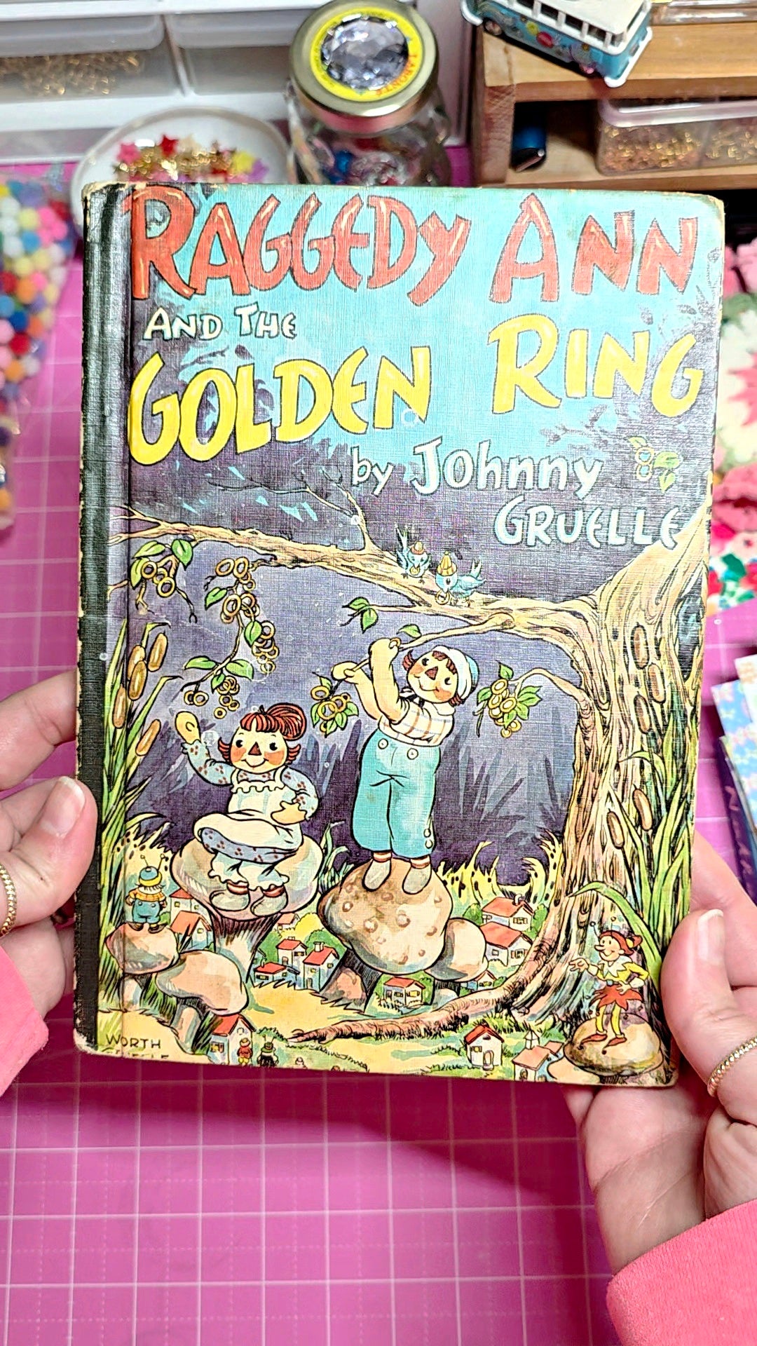 raggedy ann and the golden ring book