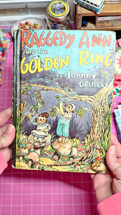 raggedy ann and the golden ring book