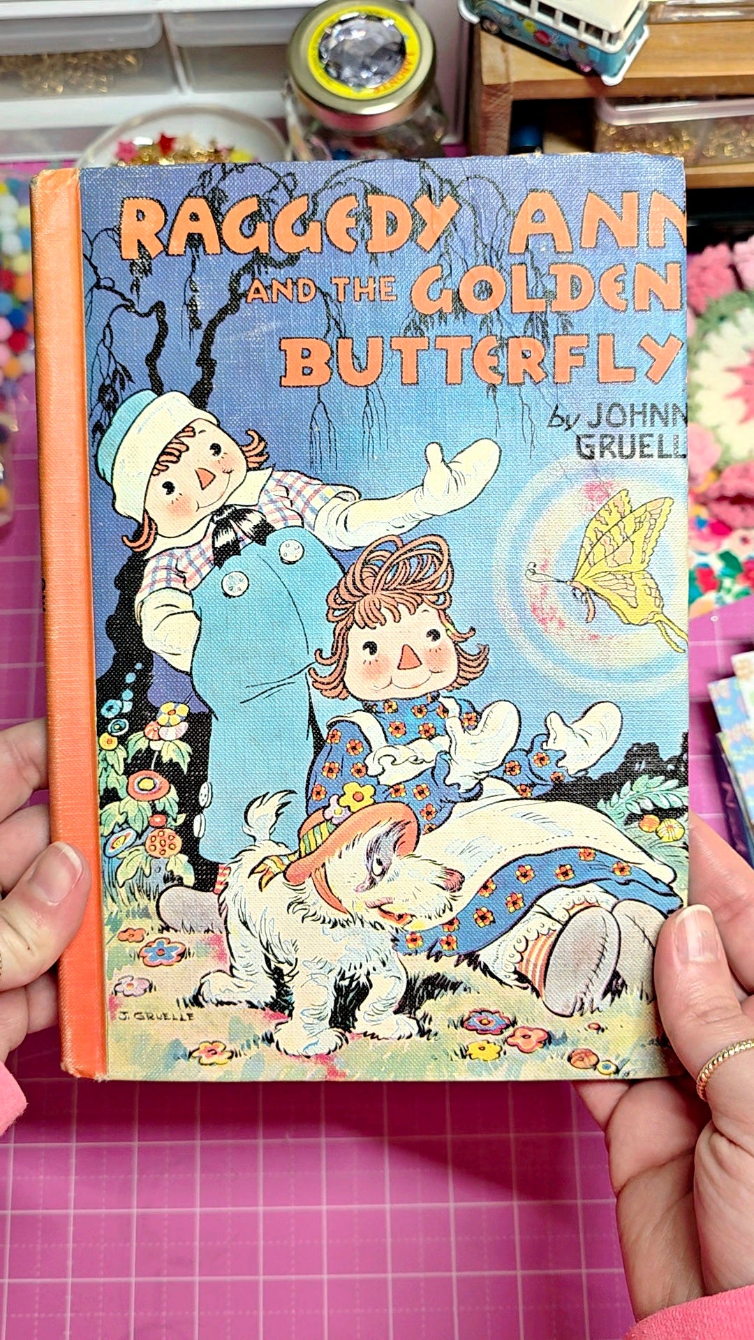 raggedy ann and the golden butterfly book