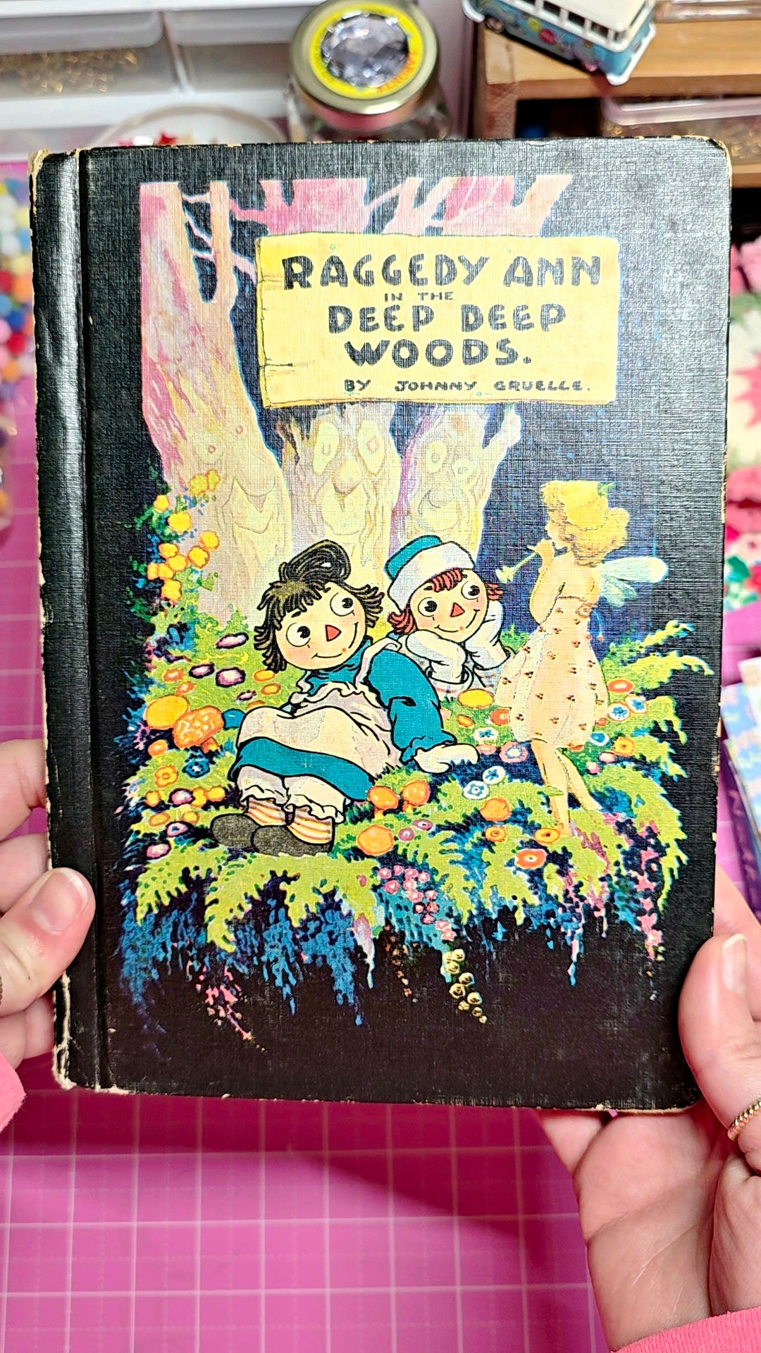 raggedy ann in the deep deep woods book