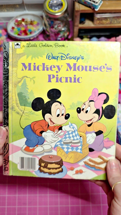 mickey mouses picnic book