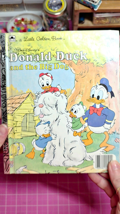 donald duck and the big dog book
