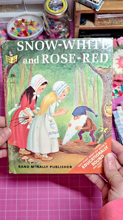 snow white and rose red book