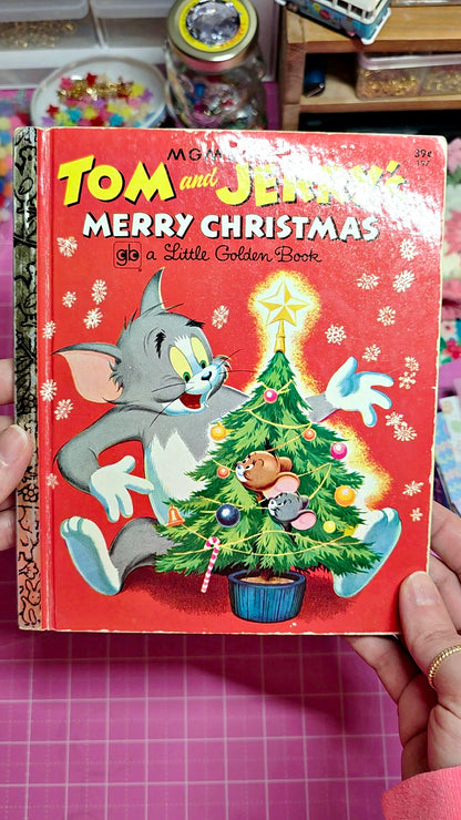tom and jerry christmas book
