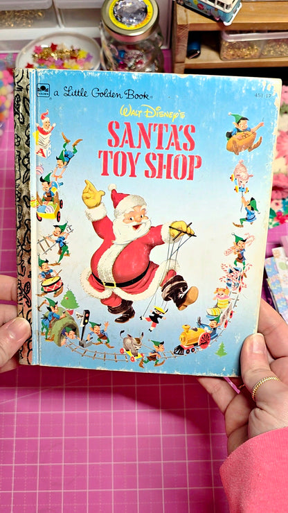 santas toy shop book