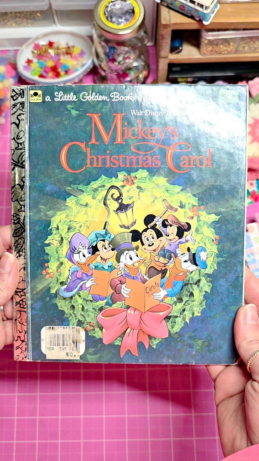 mickeys christmas carol book
