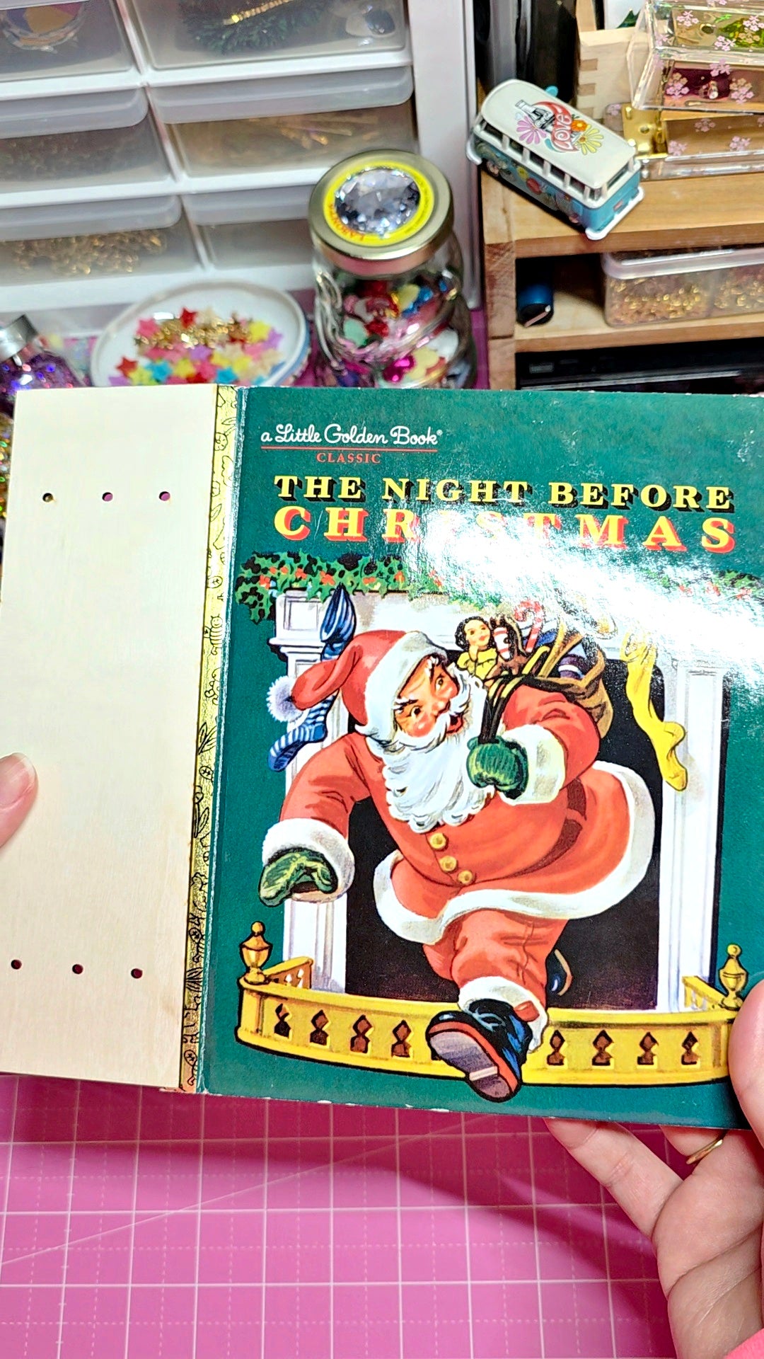 little golden book wood spine