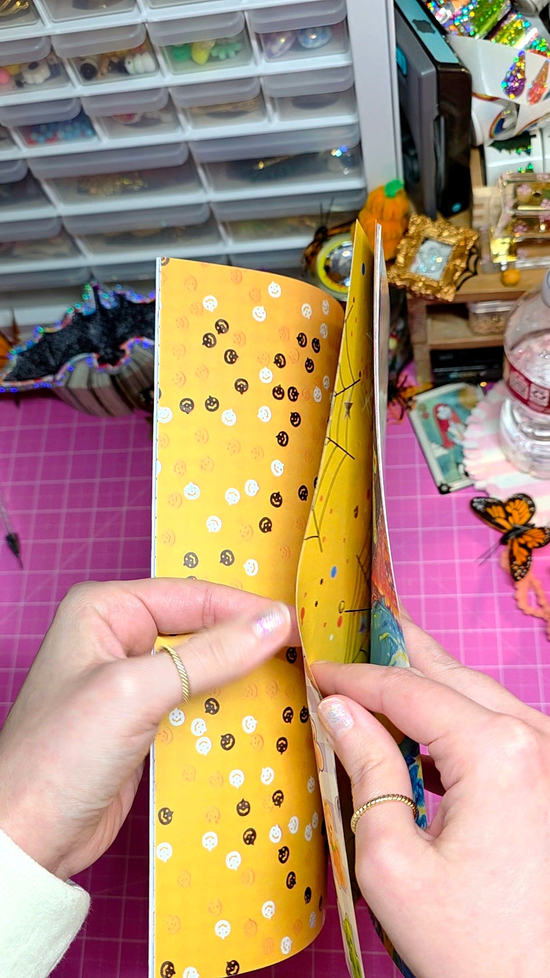 halloween paper book