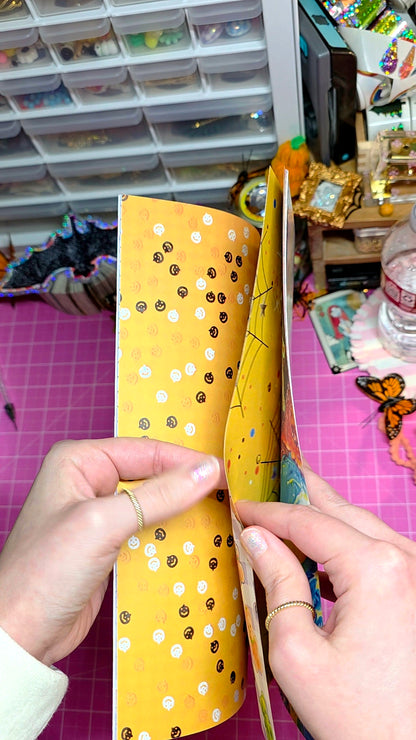 halloween paper book