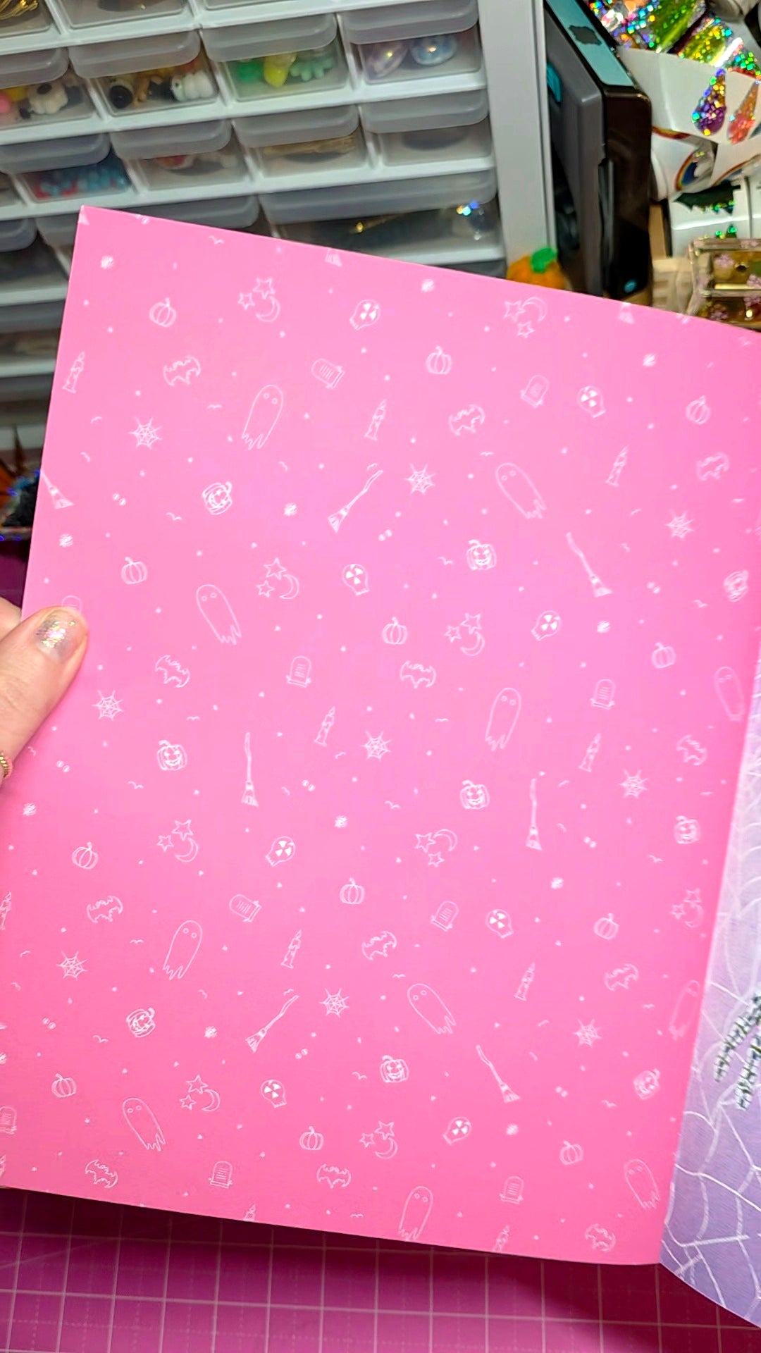 halloween paper book