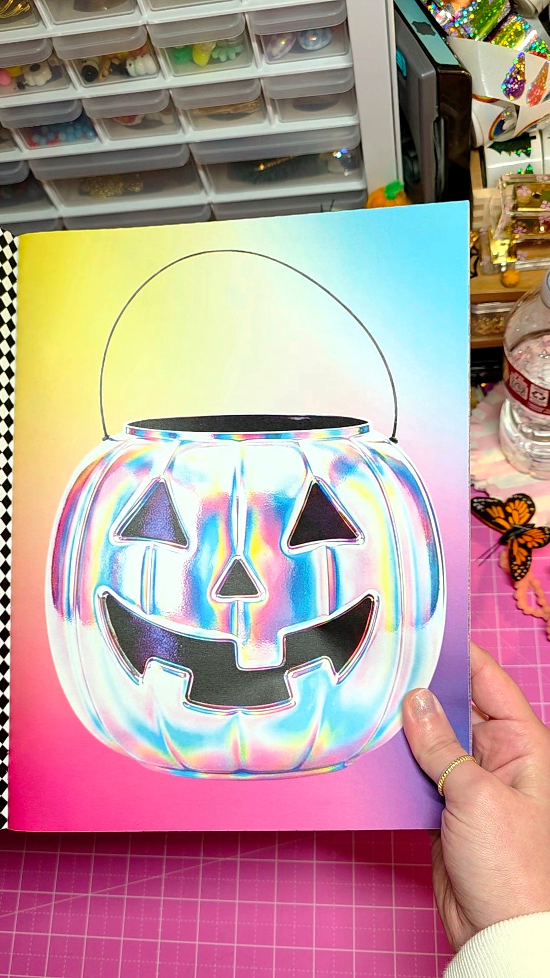 halloween paper book