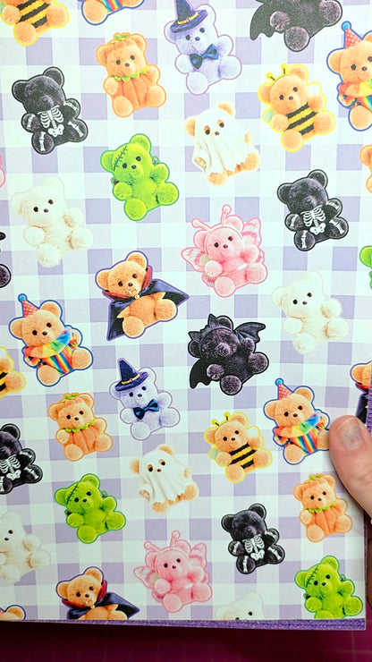 halloween paper book