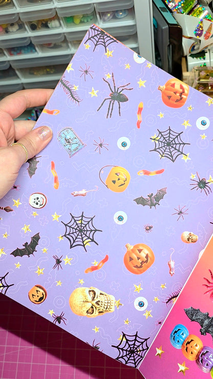 halloween paper book