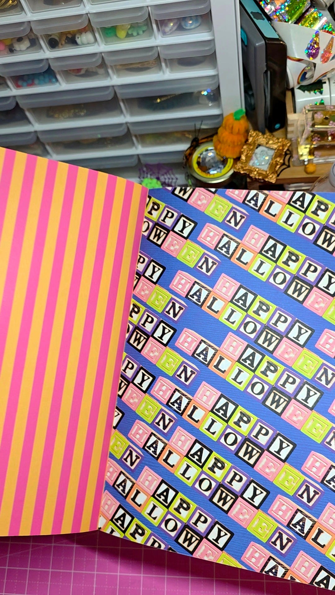 halloween paper book