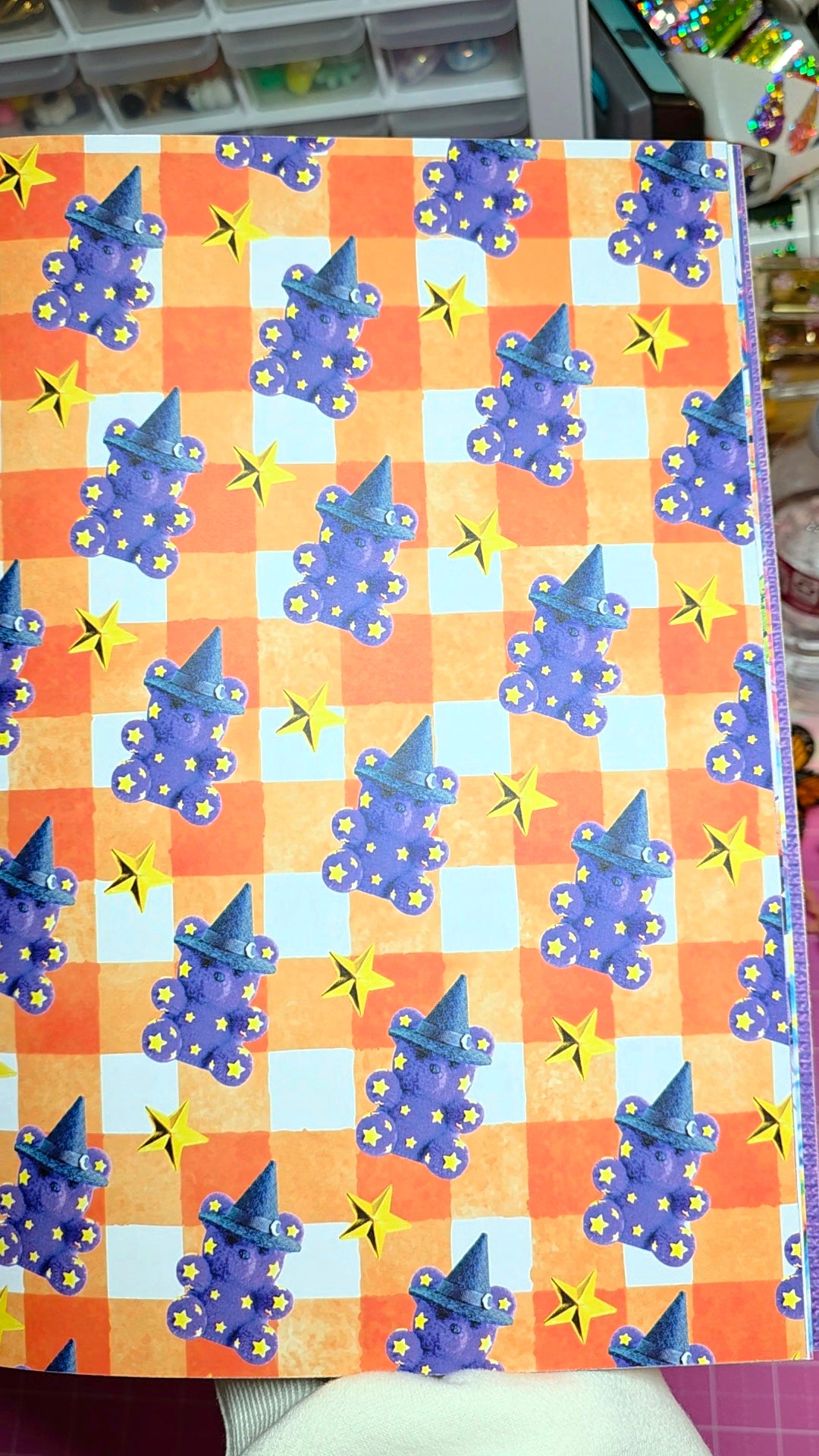 halloween paper book