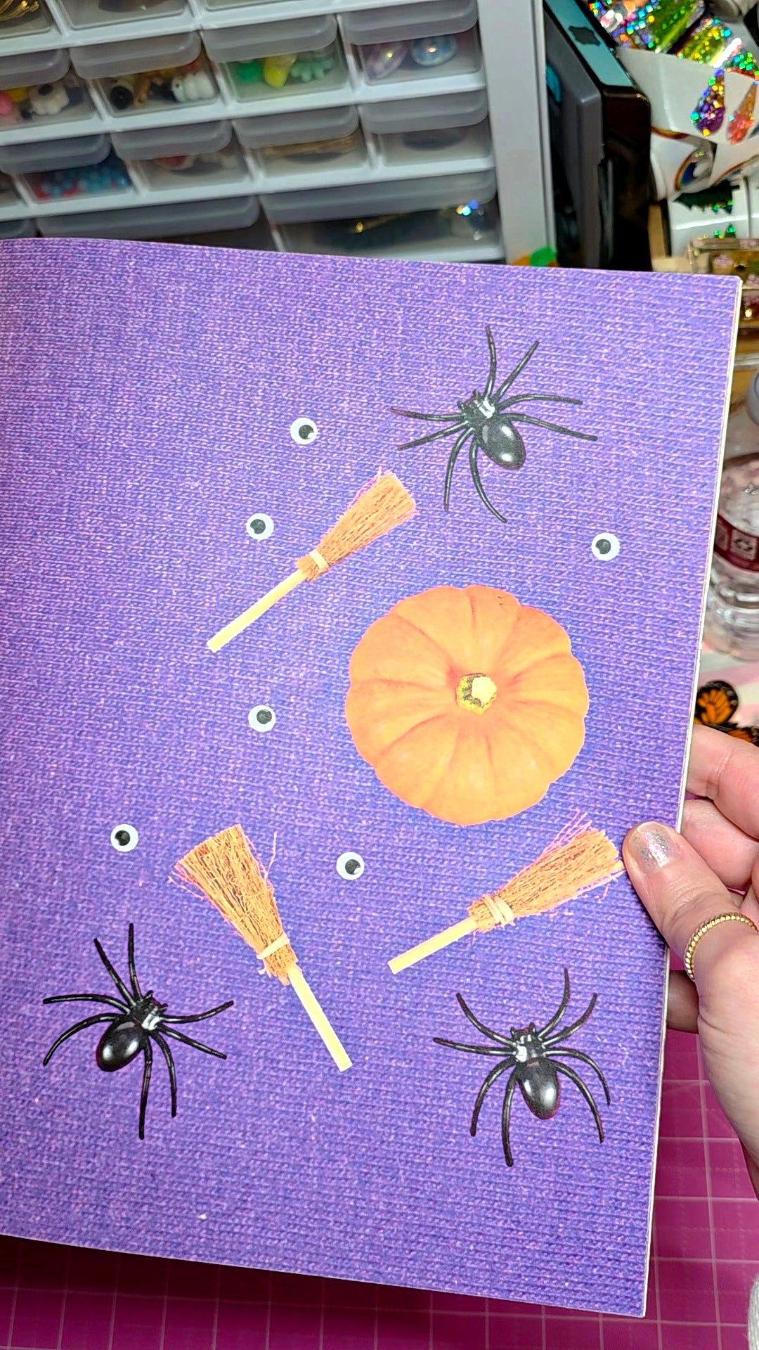 halloween paper book