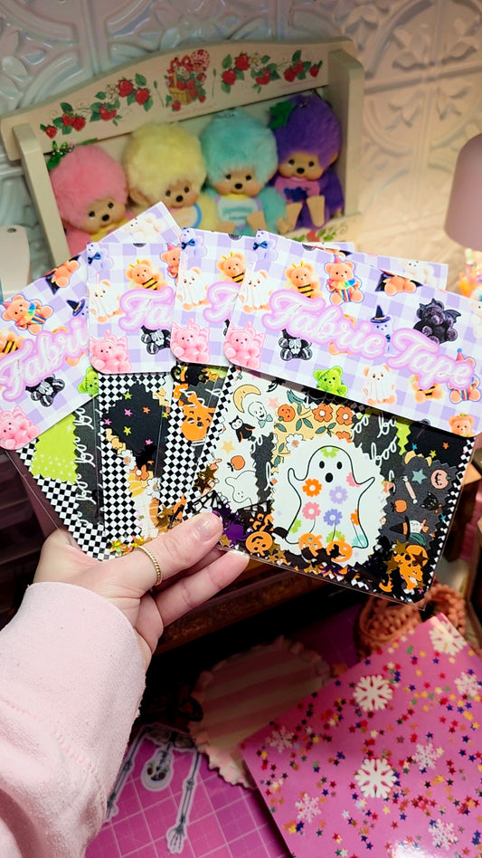 Halloween Fabric Tape Set