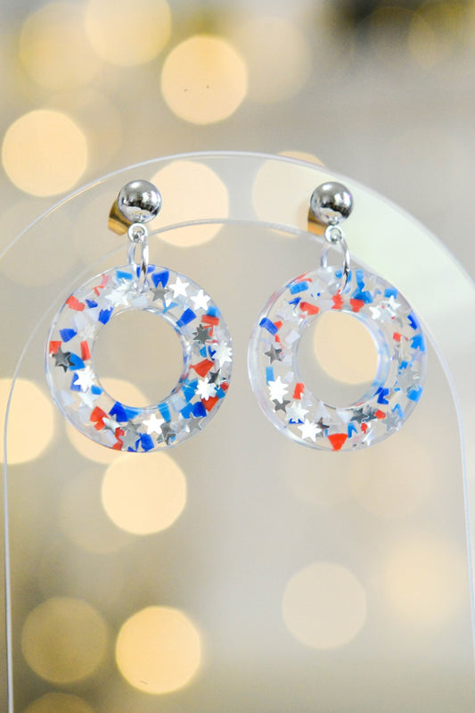 Let Freedom Ring Earrings  Media 1 of 3