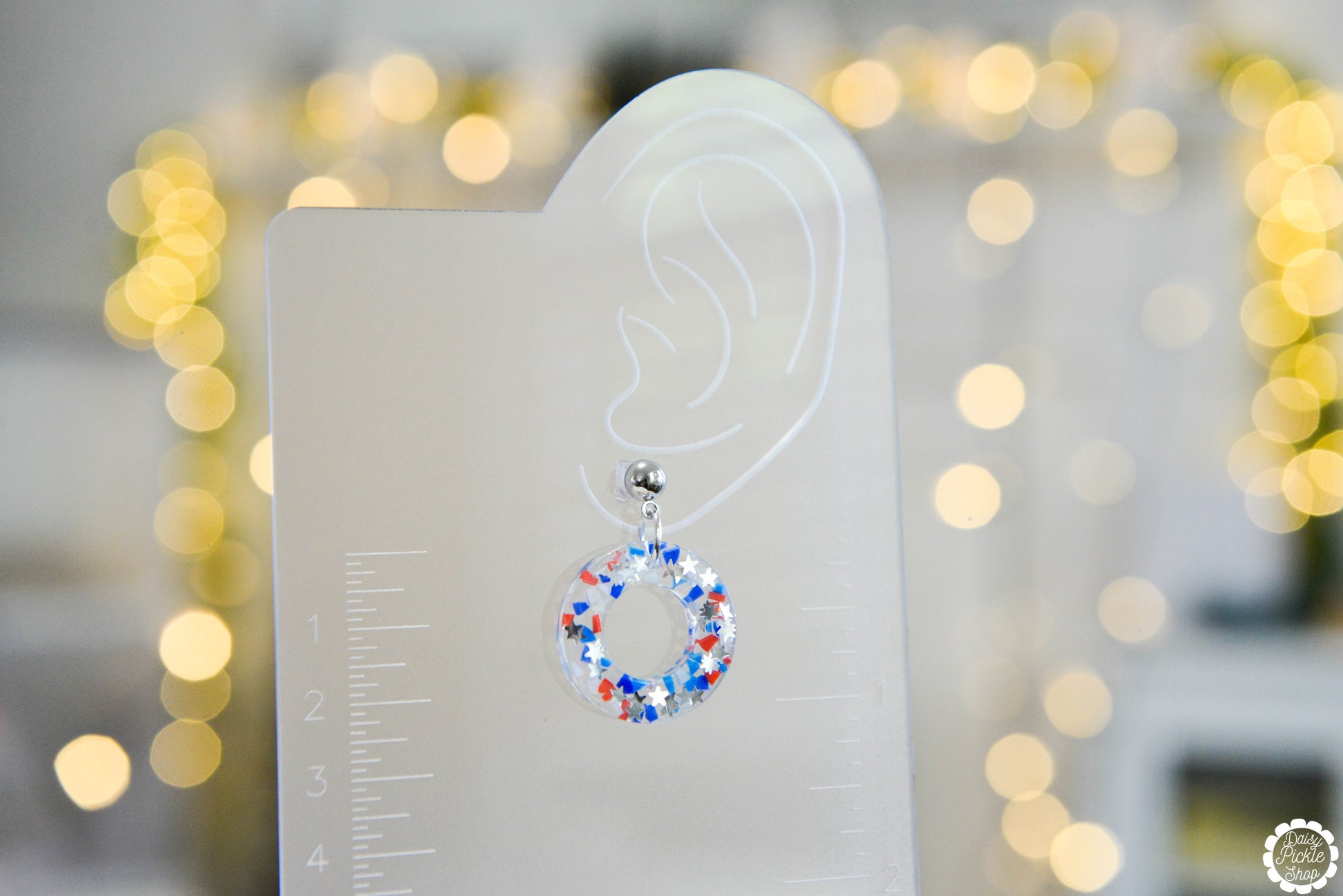 Let Freedom Ring Earrings  Media 3 of 3