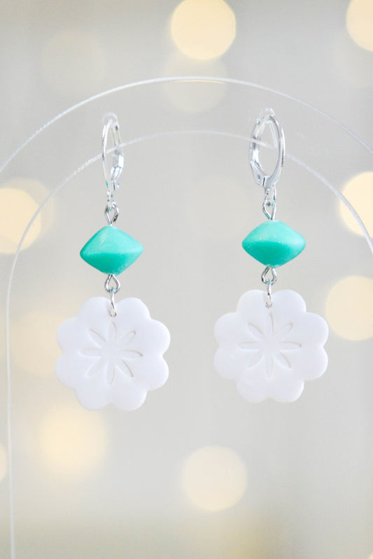 Fresh Clover Flower Earrings  Media 1 of 3