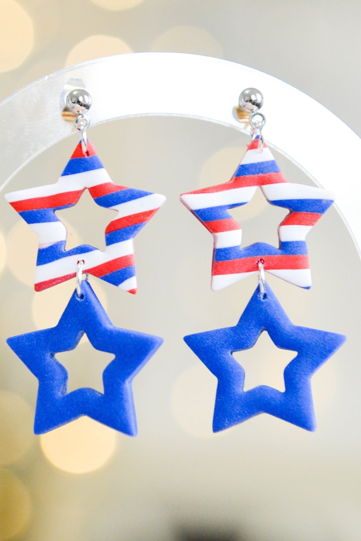 Festive Cutout Earrings  Media 1 of 3