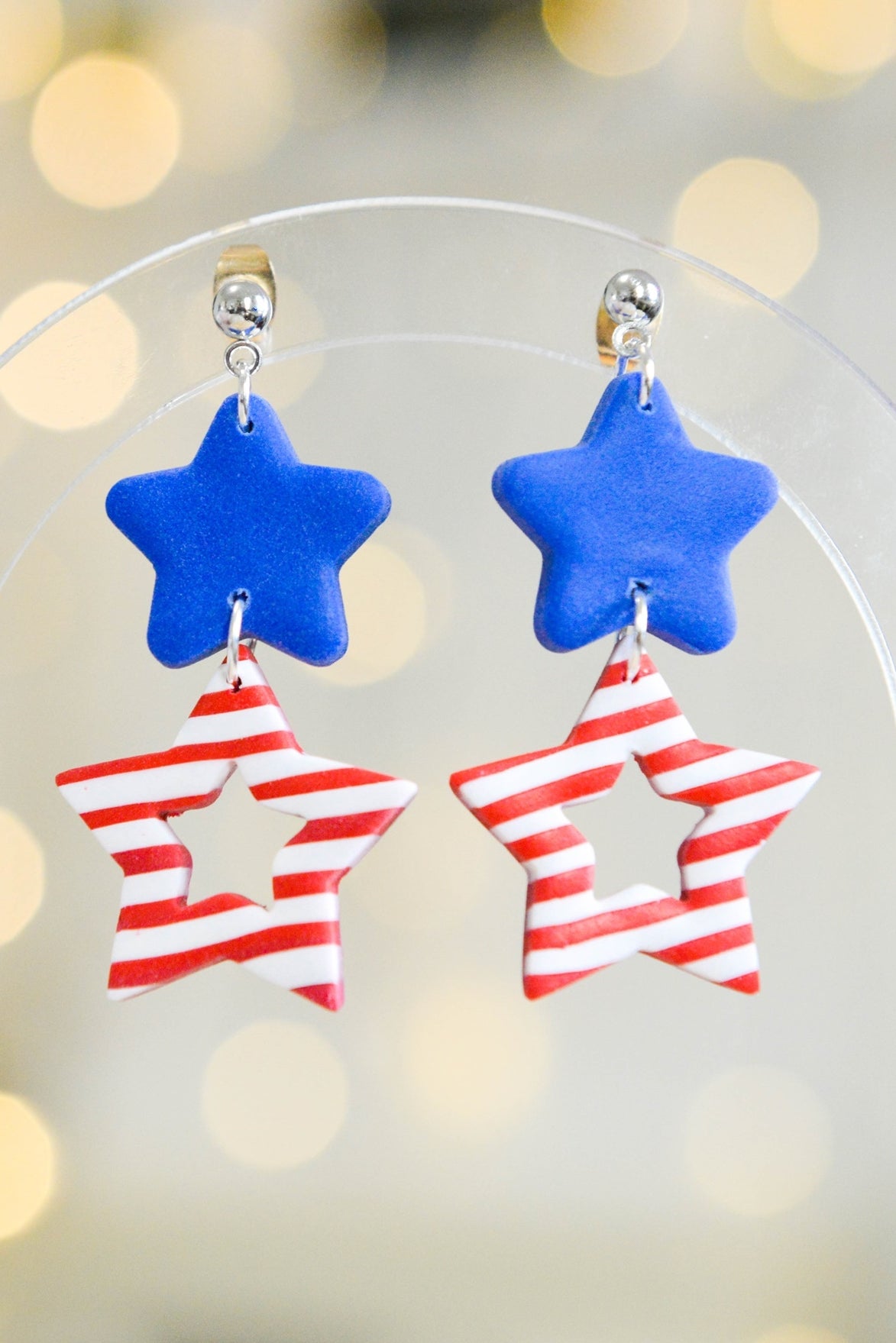 Merica Earrings  Media 1 of 3