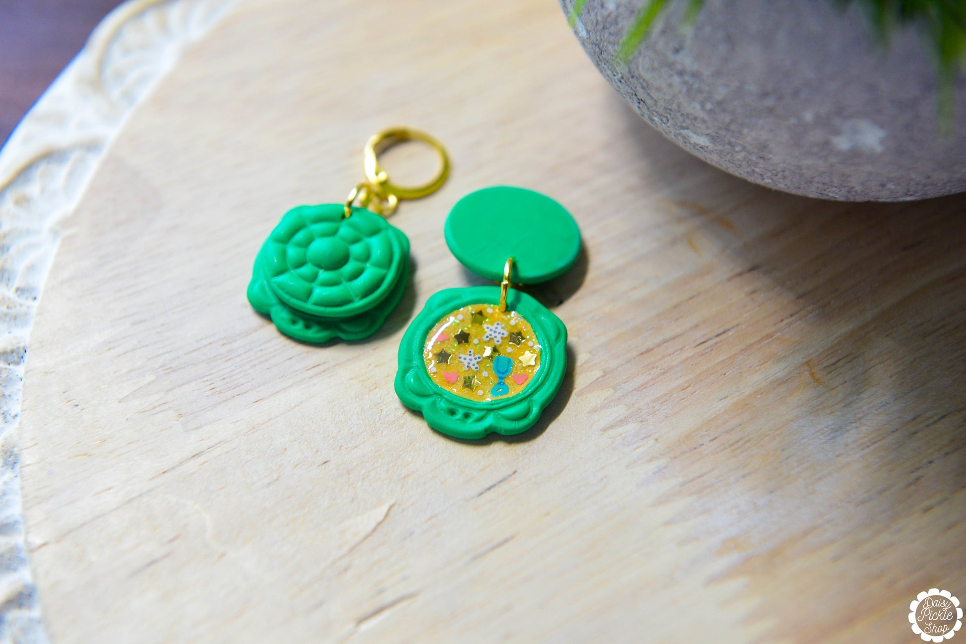 Sandbox Turtle Earrings