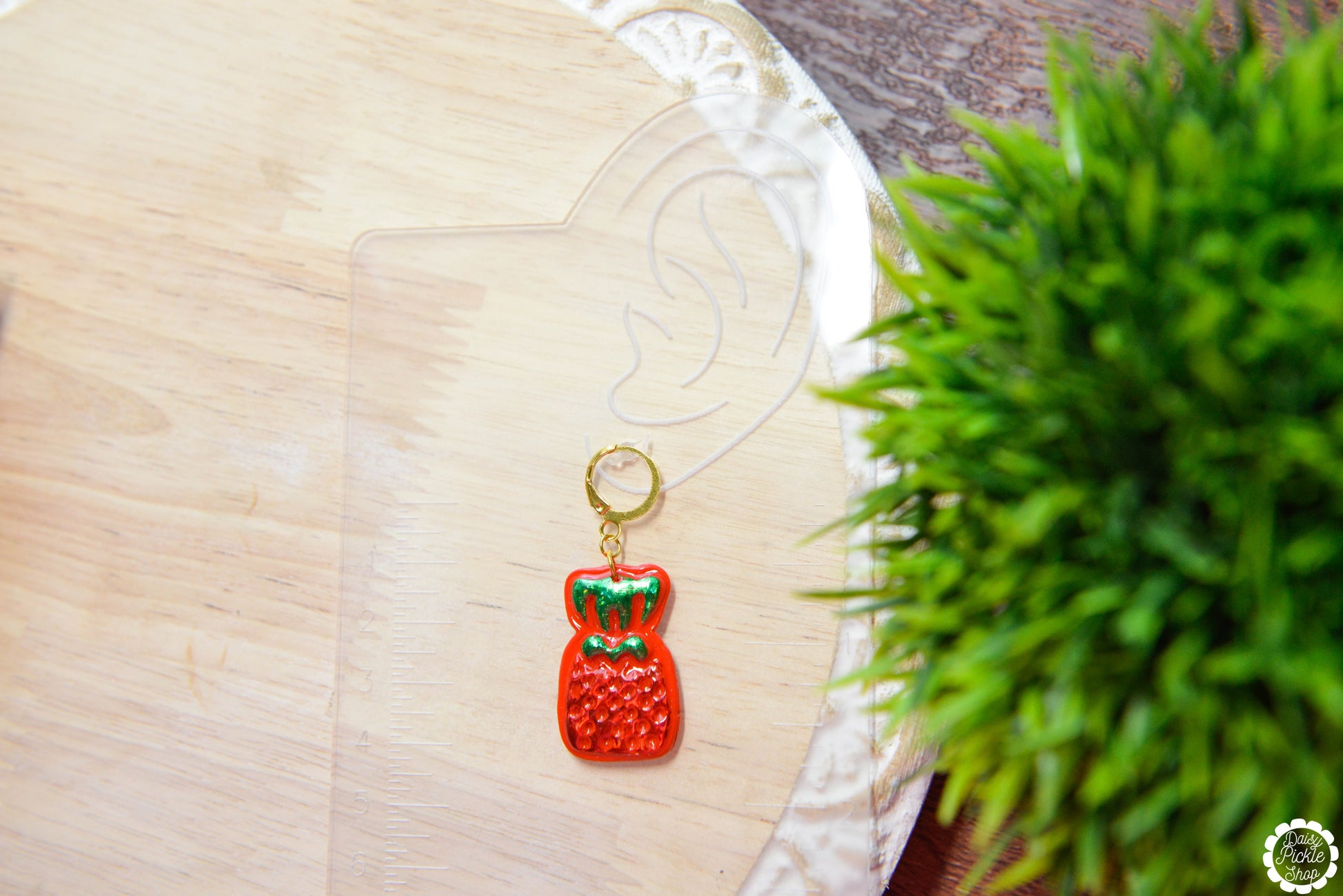 90s Grandma Strawberry Candy Earrings