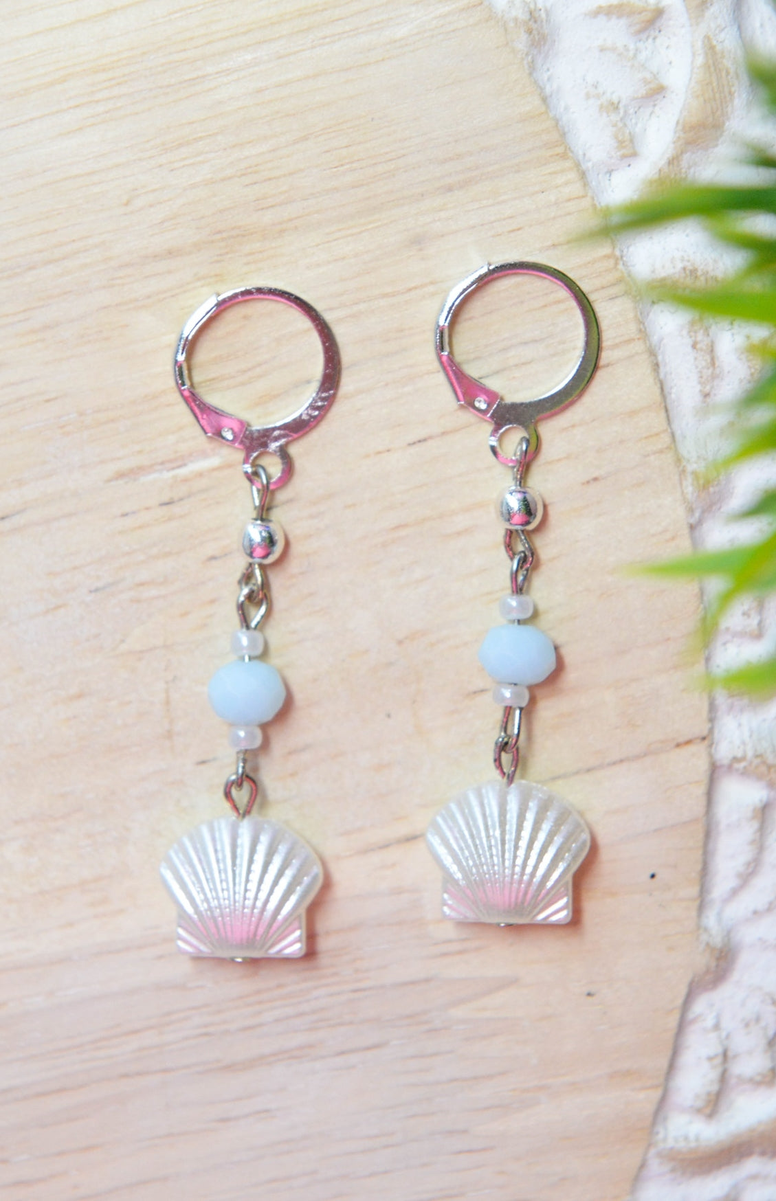 Seashell Dangle Earrings