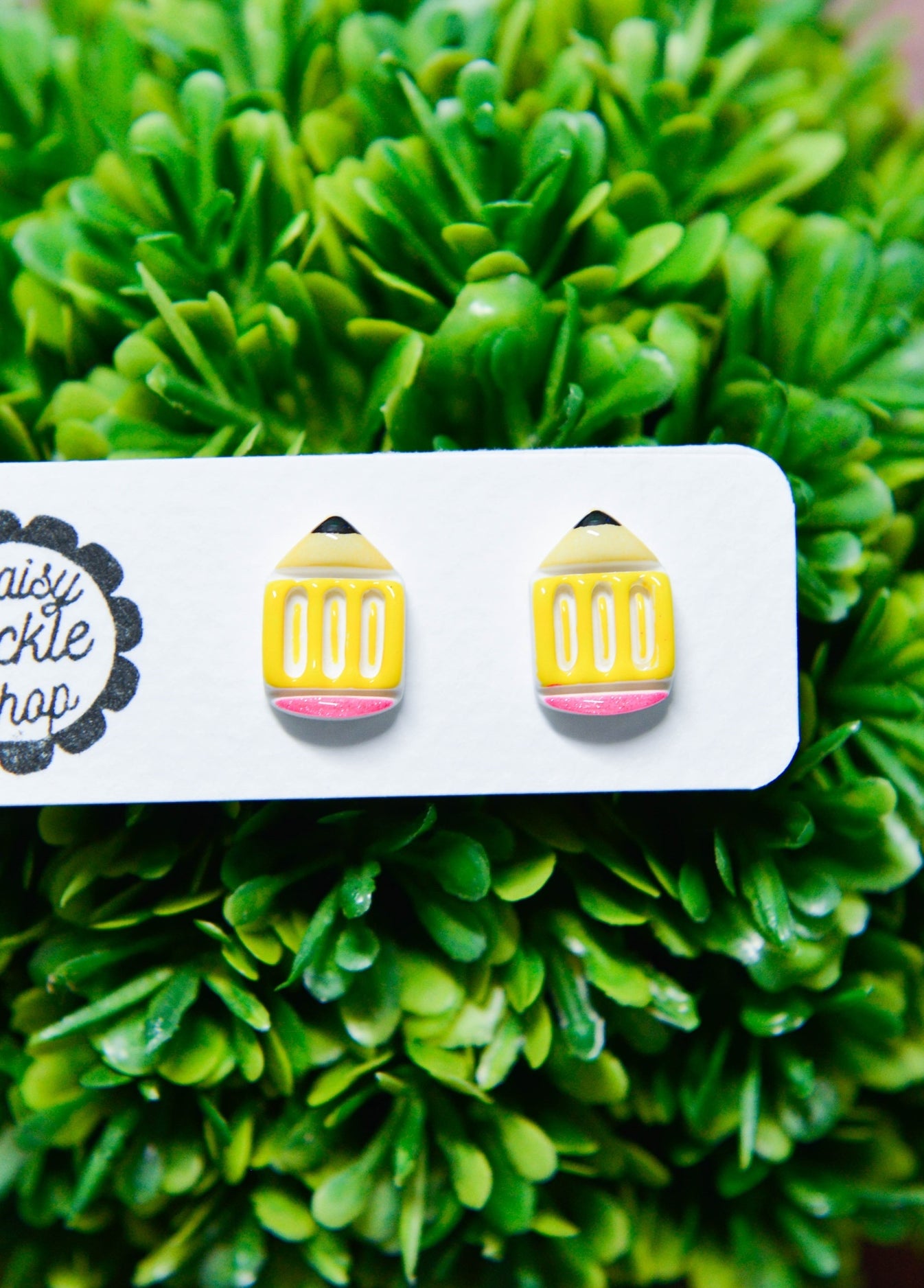 Pencil Stud Earrings