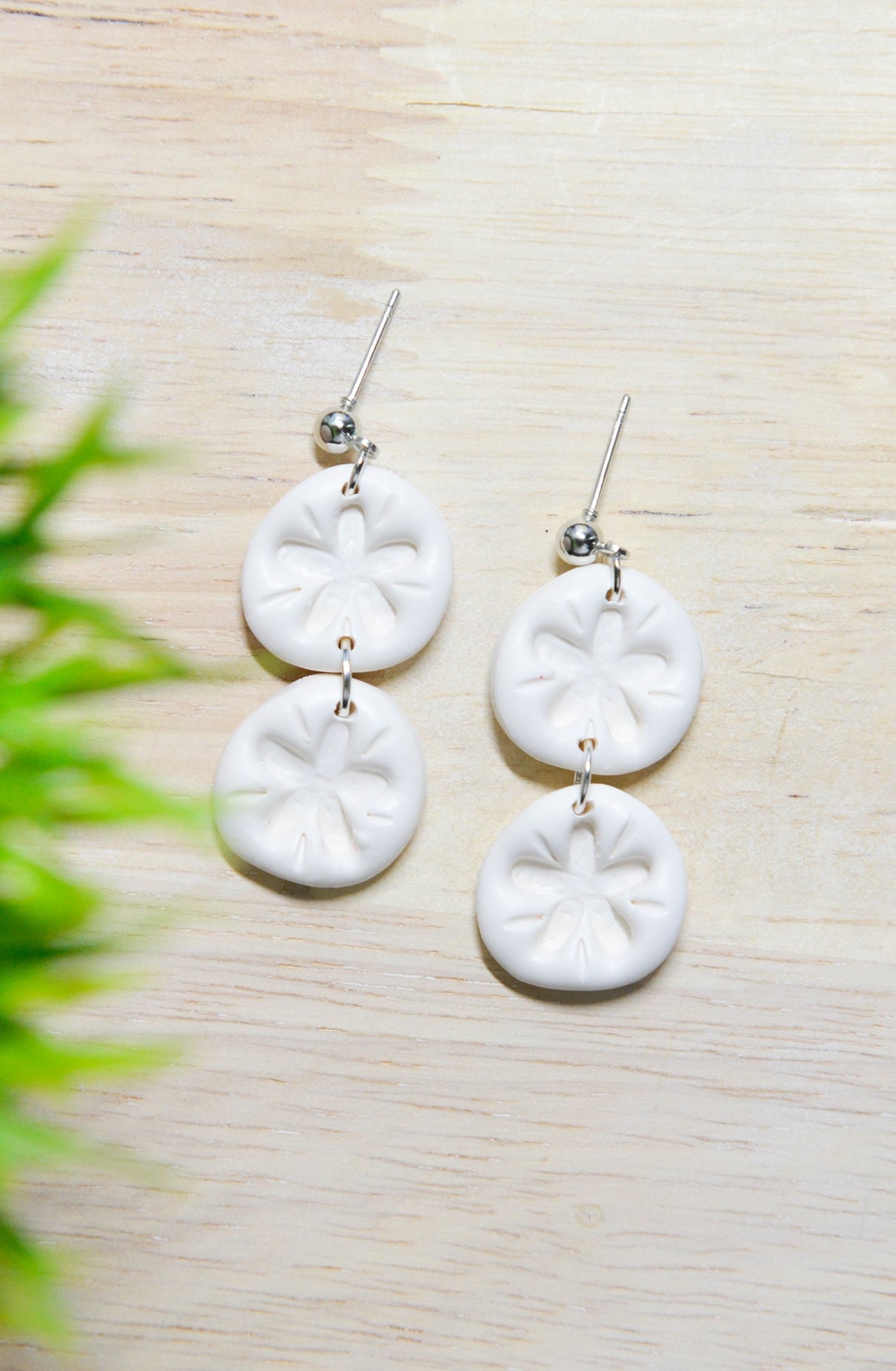 Sand Dollar Stack Earrings