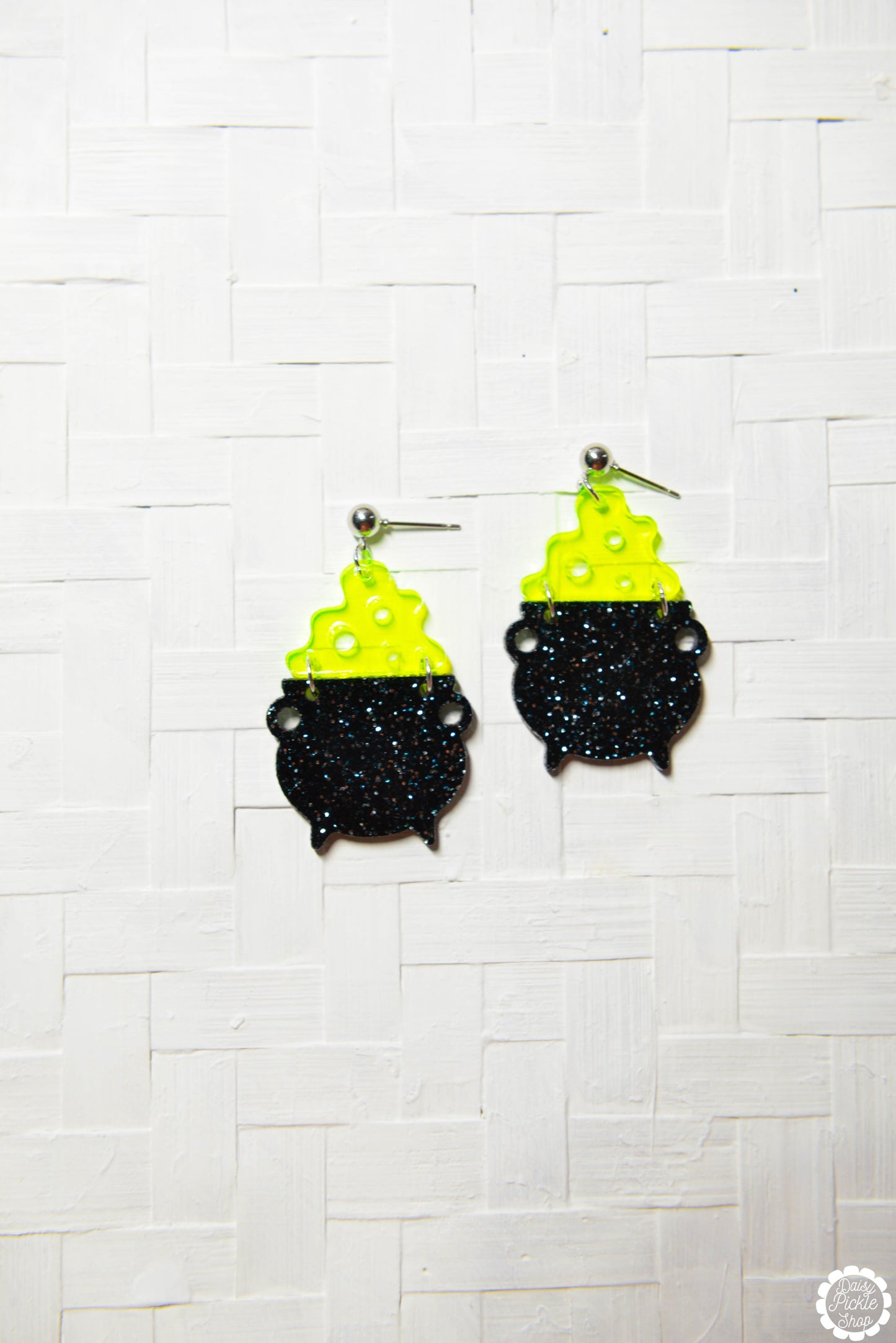 Sparkly Cauldron Earrings  Media 3 of 4