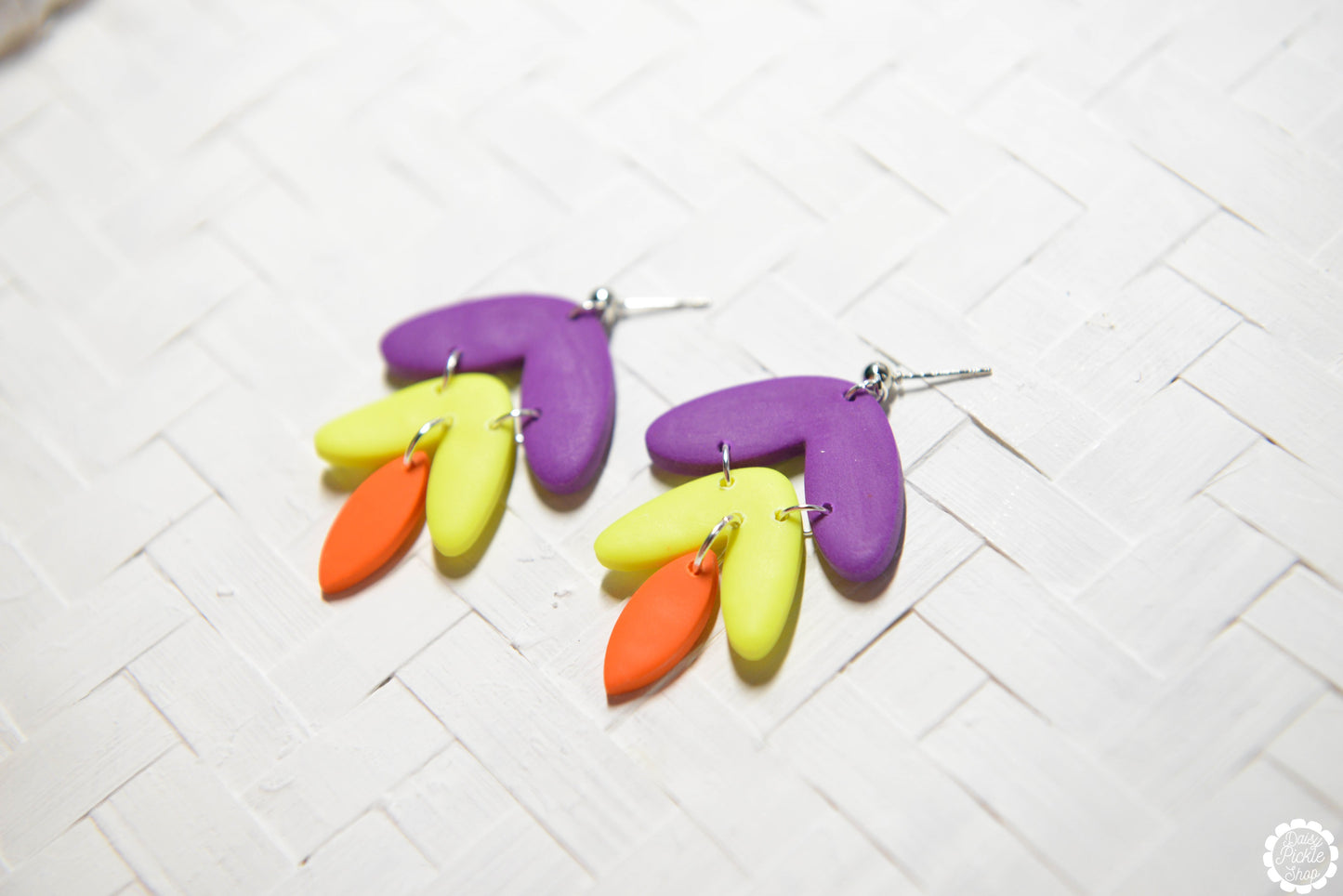 Trick or Treat Leaf Drop Earrings  Media 2 of 3