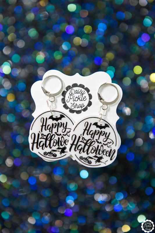 Happy Halloween Earrings